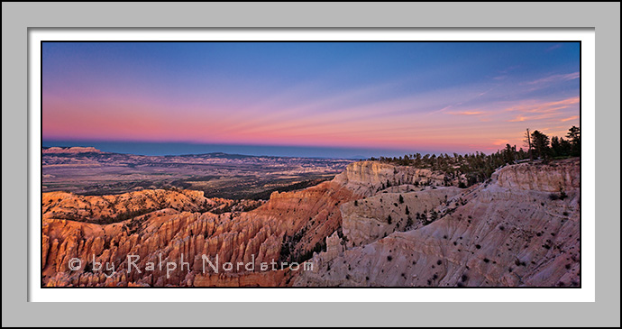 Earth Shadow over Bryce Point