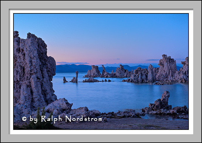 Twilight, Mono Lake, Eastern Sierra, California