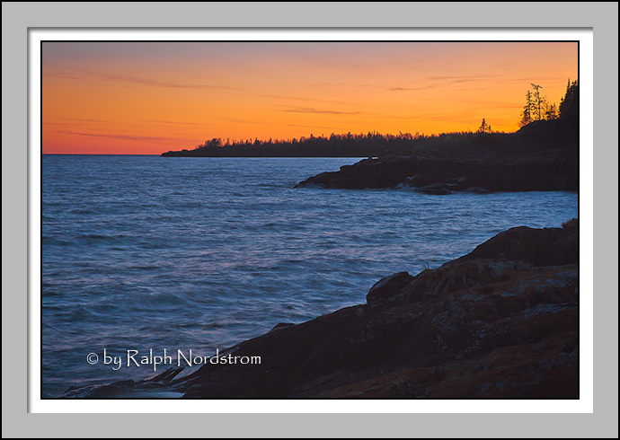 Superior Twilight, Lake Suprior, Minnesota