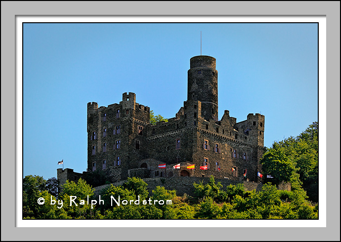 Burg Maus, River Rhein, Germany